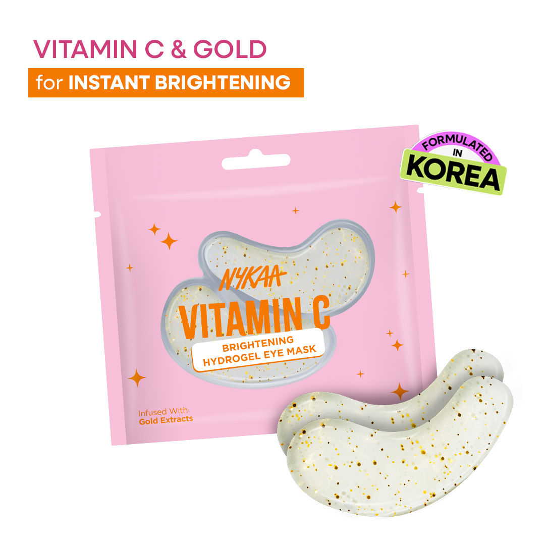 Hydrogel Under-Eye Patches for Dark Circles, De-puffing & Hydration - Vitamin C