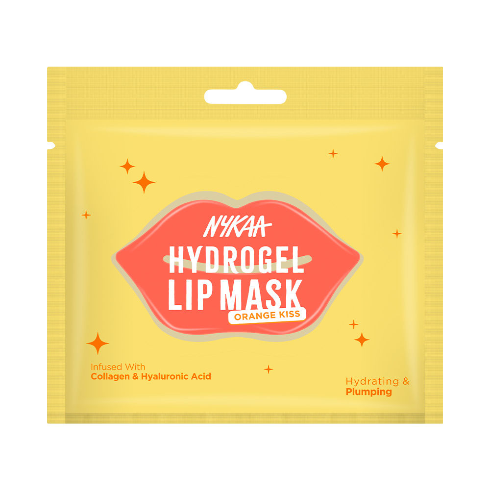 Nykaa Hydrogel Lip Mask - Orange Kiss
