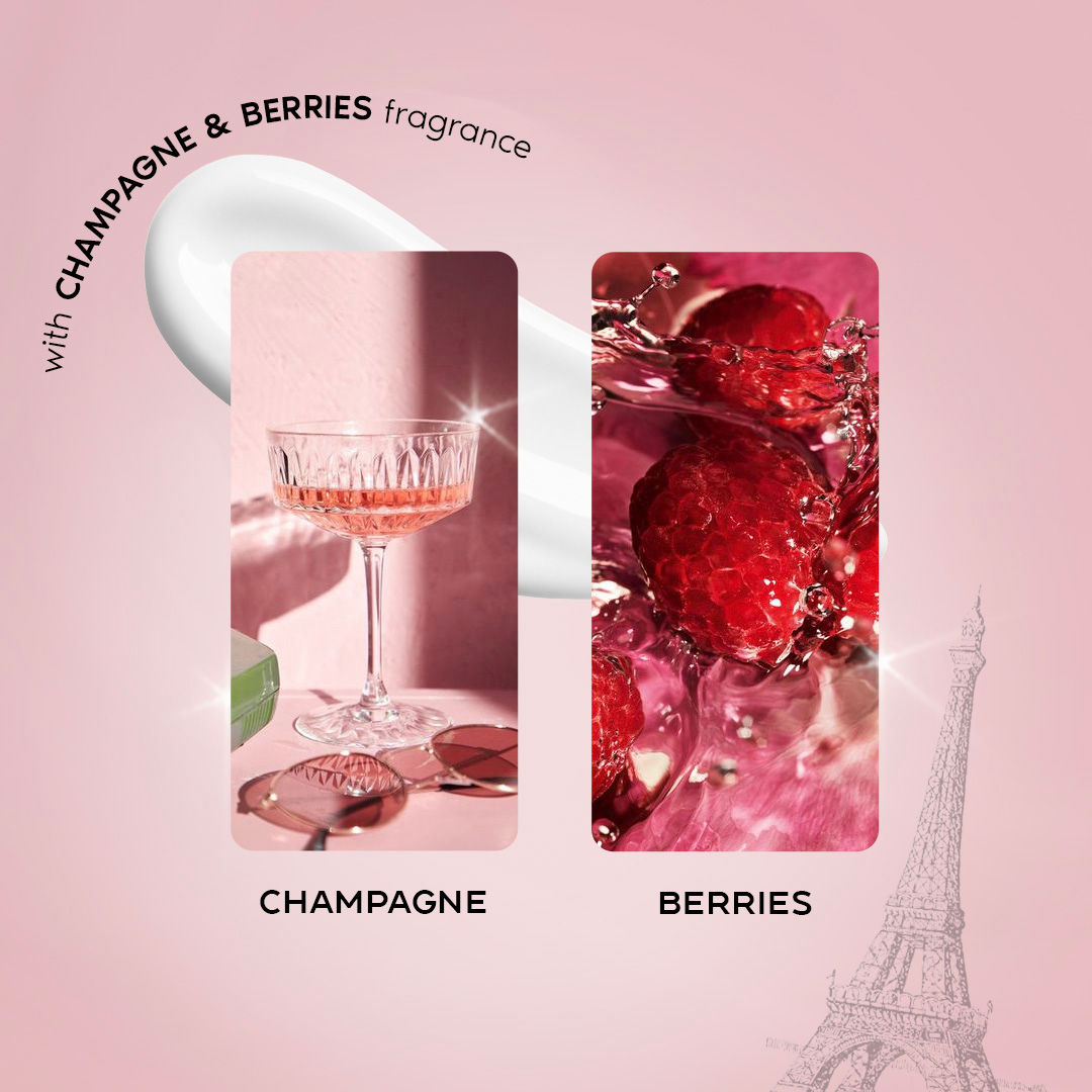 Dreaming of Paris Hydrating Gel Body Creme with Champagne and Strawberry