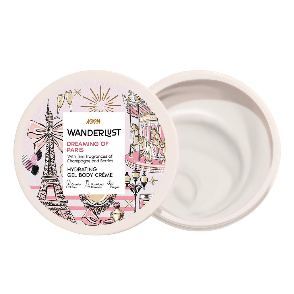 Dreaming of Paris Hydrating Gel Body Creme with Champagne and Strawberry