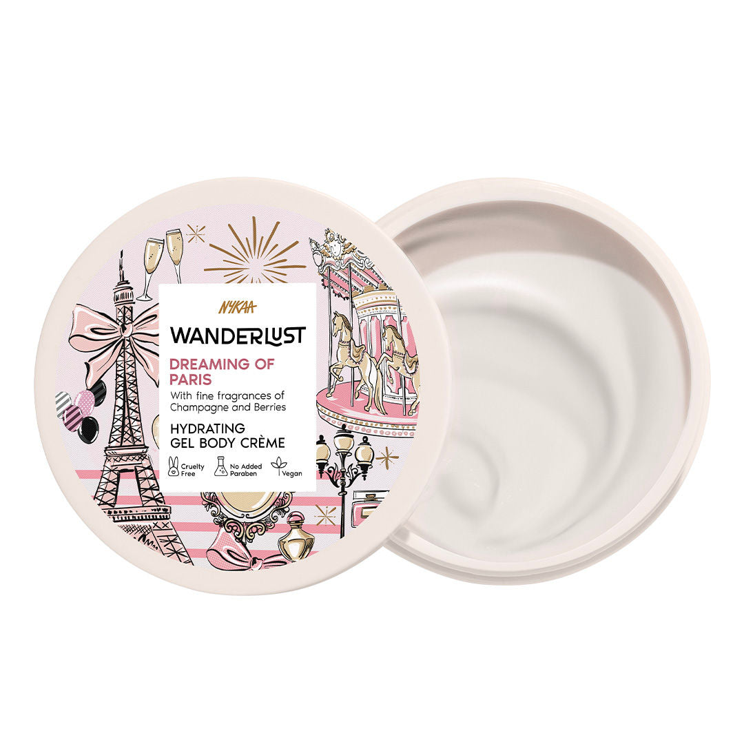 Dreaming of Paris Hydrating Gel Body Creme with Champagne and Strawberry
