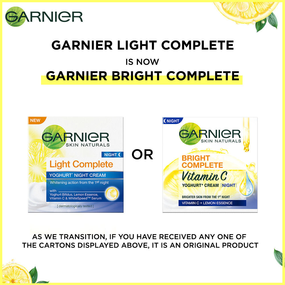 Skin Naturals Light Complete Night Cream