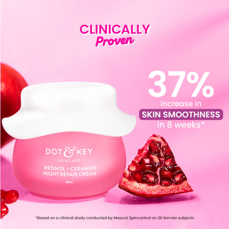 Retinol + Ceramide Sleep Treatment Anti-Ageing Night Cream For Fine Lines & Wrinkles