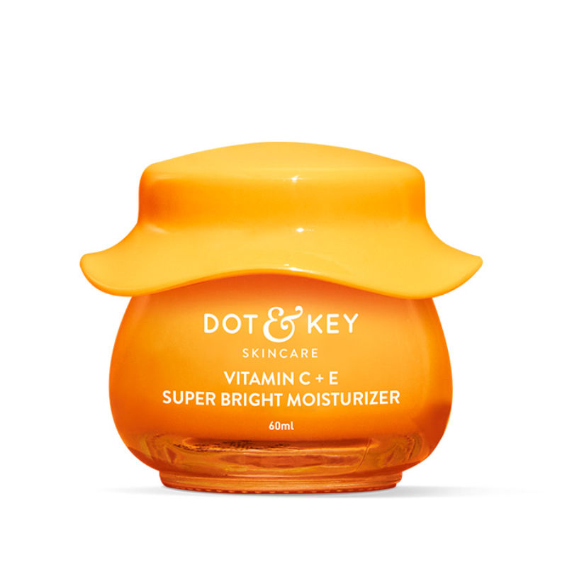 Vitamin C + E Super Bright Face Moisturizer For Glowing Skin, Fades Dark Spots