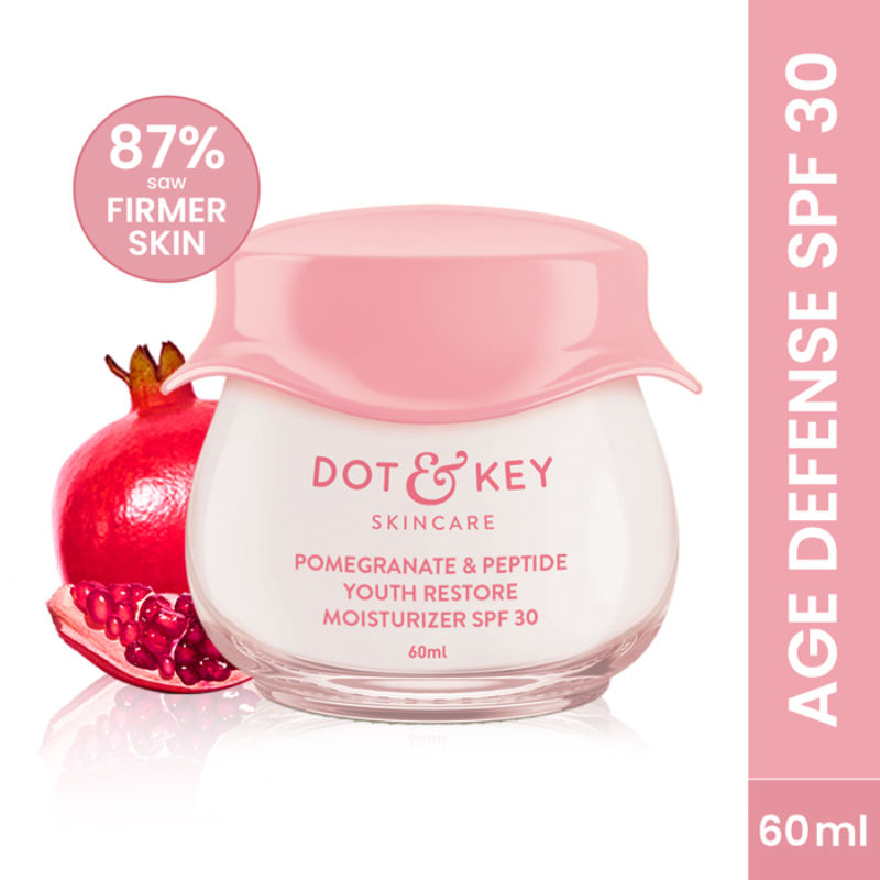 Pomegranate + Peptide Youth Restore Moisturizer SPF 30, With Ceramide