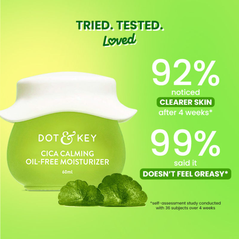 Cica Calming Oil-Free Moisturizer, With Niacinamide, For Oily, Acne-Prone Skin