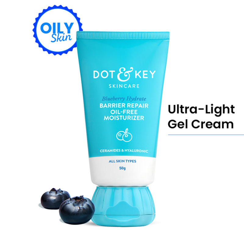 Blueberry Hydrate Barrier Repair Oil-Free Moisturizer, Normal to Oily Skin