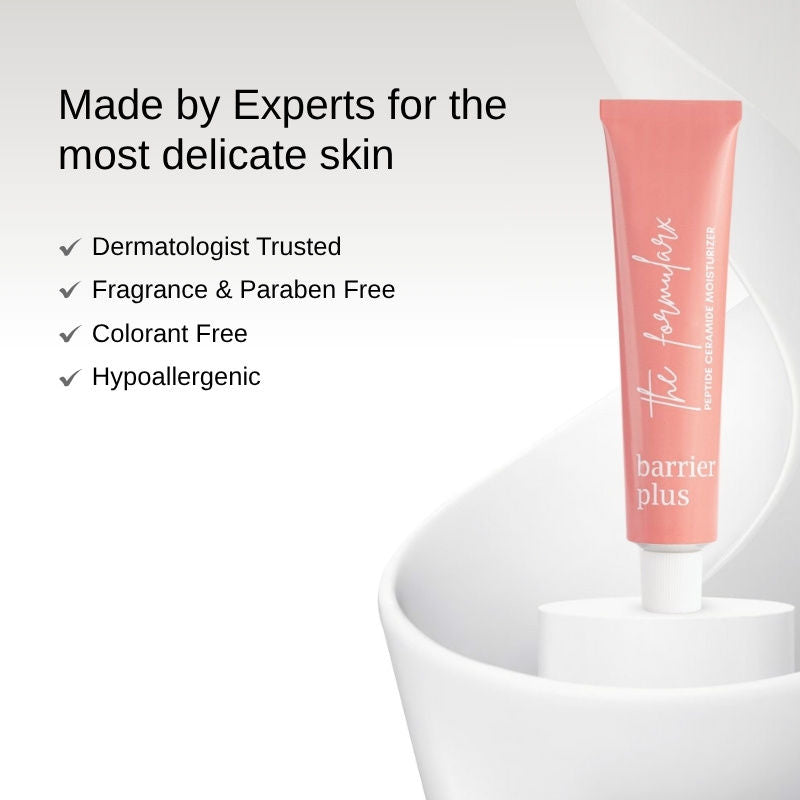Barrier Plus Peptide Ceramide Moisturizer For Dry, Normal, & Sensitive Skin