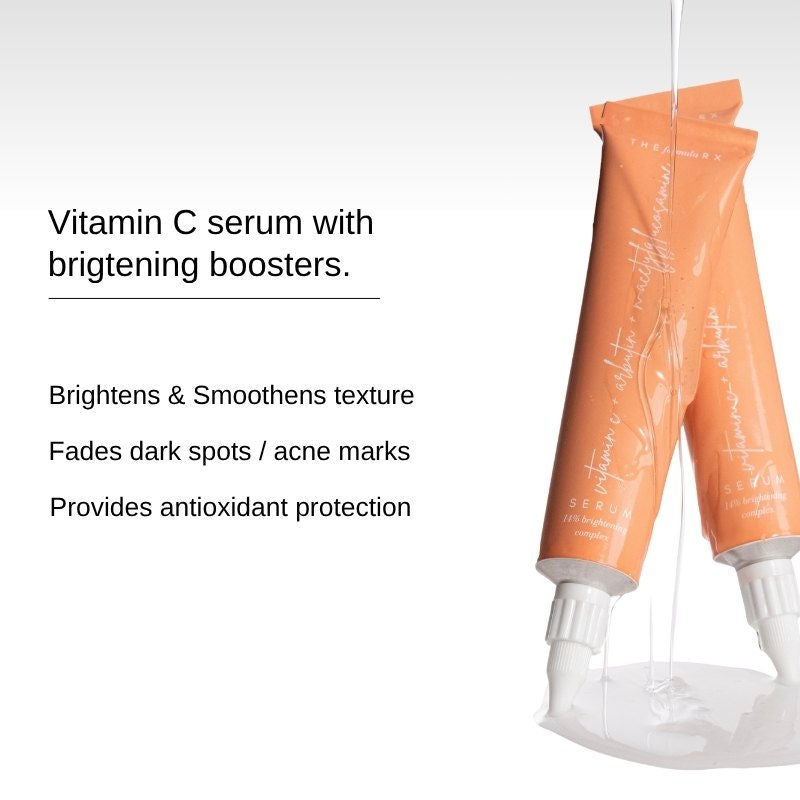 Vitamin C Brightening Face Serum With Arbutin For Glow, & Dark Spots Removal