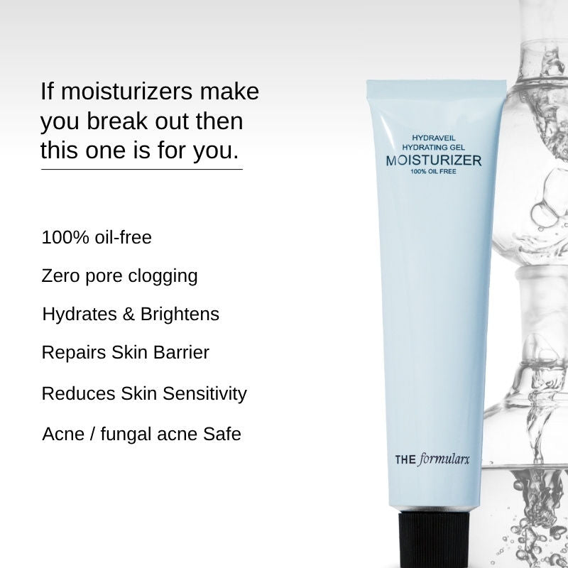 Hydraveil Moisturizer With Ectoin & Ceramide For Oily, Acne, & Fungal Acne Prone Skin