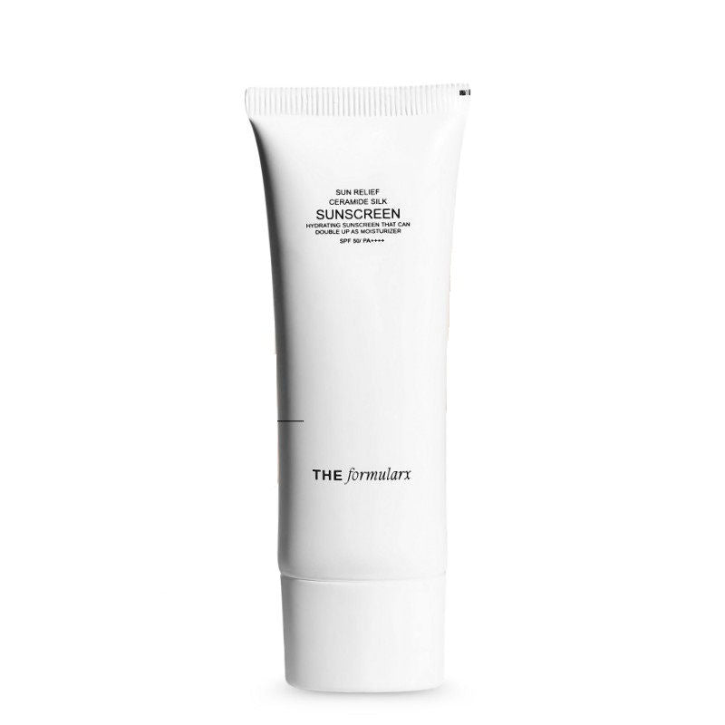 Sun Relief Ceramide Silk Sunscreen Spf 50 Pa++++ With Niacinamide & Peptide