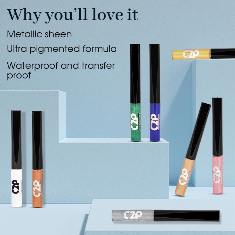 Frame Me Waterproof Liquid Eyeliner Smudge Proof Long Lasting Upto 24Hrs