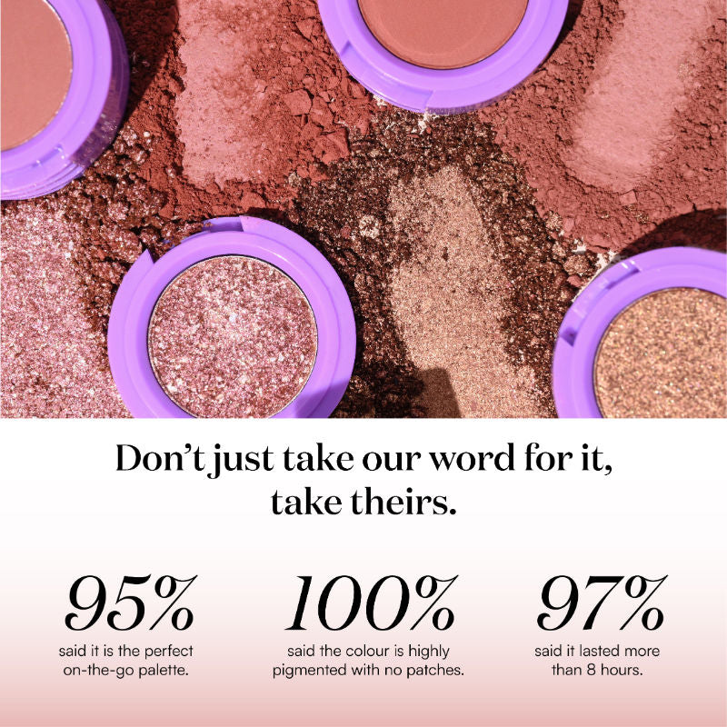 4 In 1 Eyeshadow Palette Easy To Blend Kpop