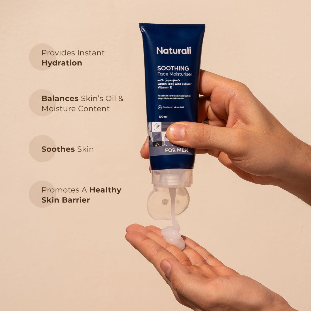 Soothing Face Moisturiser For Men