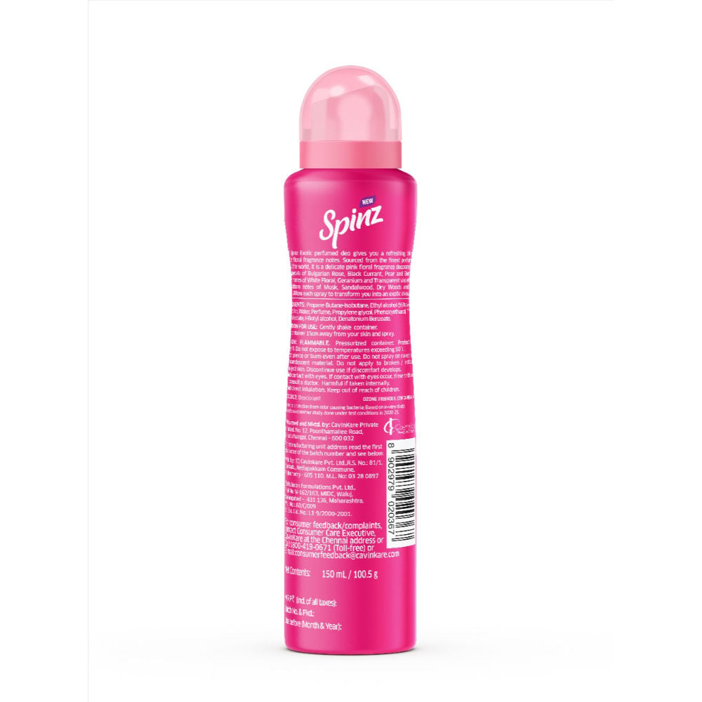 Exotic Perfumed Deo For Women With Bulgarian Rose Fragrance For Long Lasting Freshness