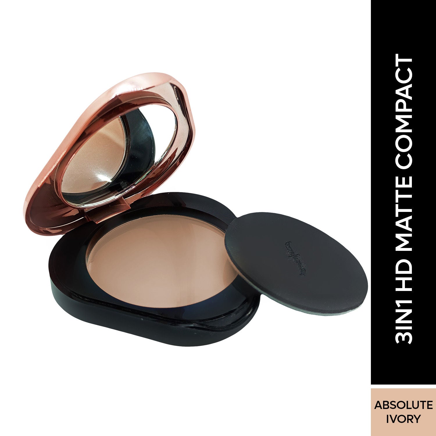 3 In 1 HD Matte Compact - Ivory 01