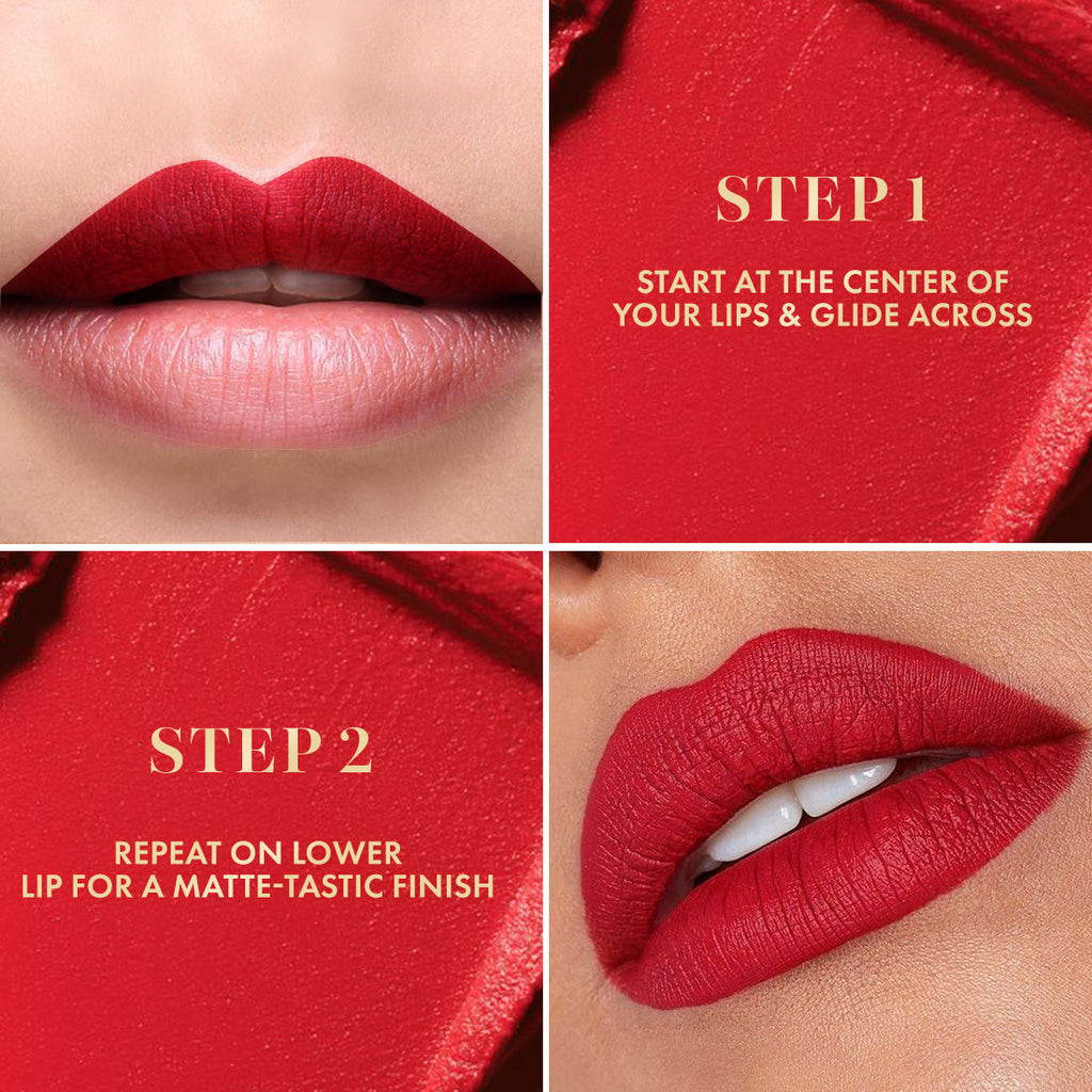 Shades Creamy Matte Kiss Bullet Lipstick Moisturizing, Lightweight