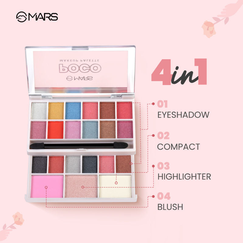 Poco Face Makeup And Eyeshadow Palette