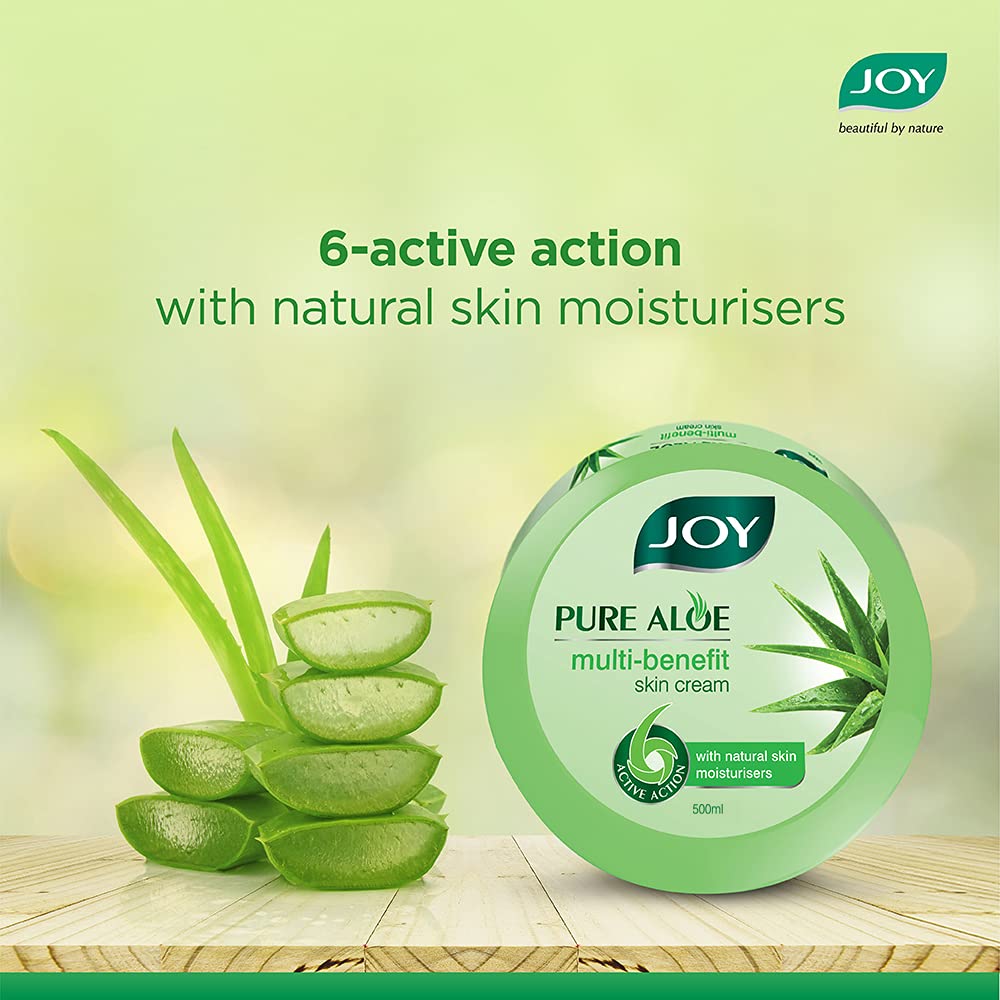Pure Aloe Vera Light Moisturizer Skin Cream for Face & Body For 48 Hrs Moisturization