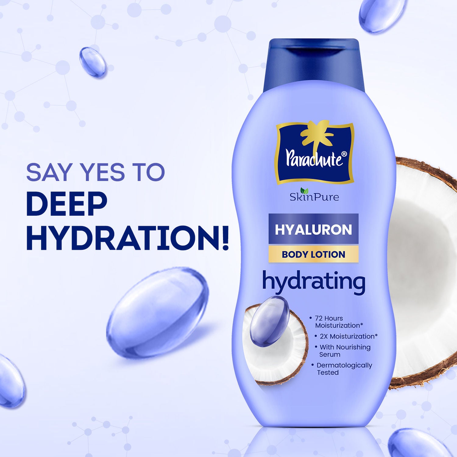 SkinPure Hyaluron Body Lotion With Virgin Coconut Oil