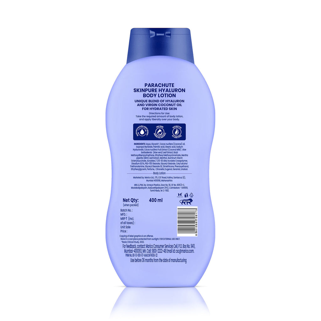 SkinPure Hyaluron Body Lotion With Virgin Coconut Oil