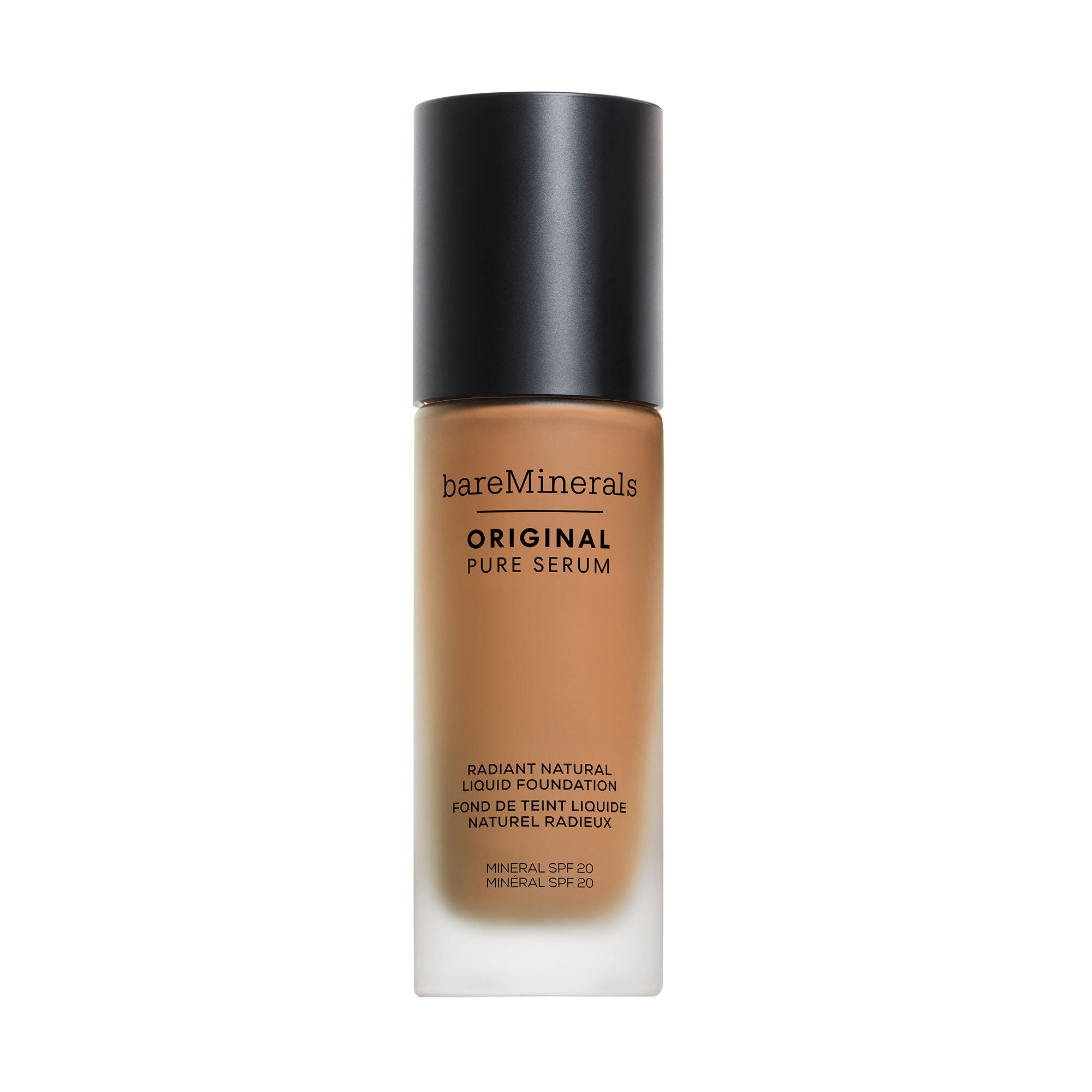 ORIGINAL Pure Serum Radiant Natural Liquid Foundation Mineral SPF 20 - Medium Deep Warm 4