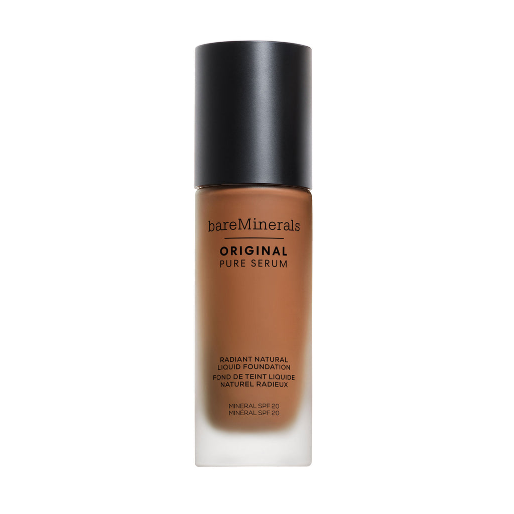ORIGINAL Pure Serum Radiant Natural Liquid Foundation Mineral SPF 20 - Deep Warm 5