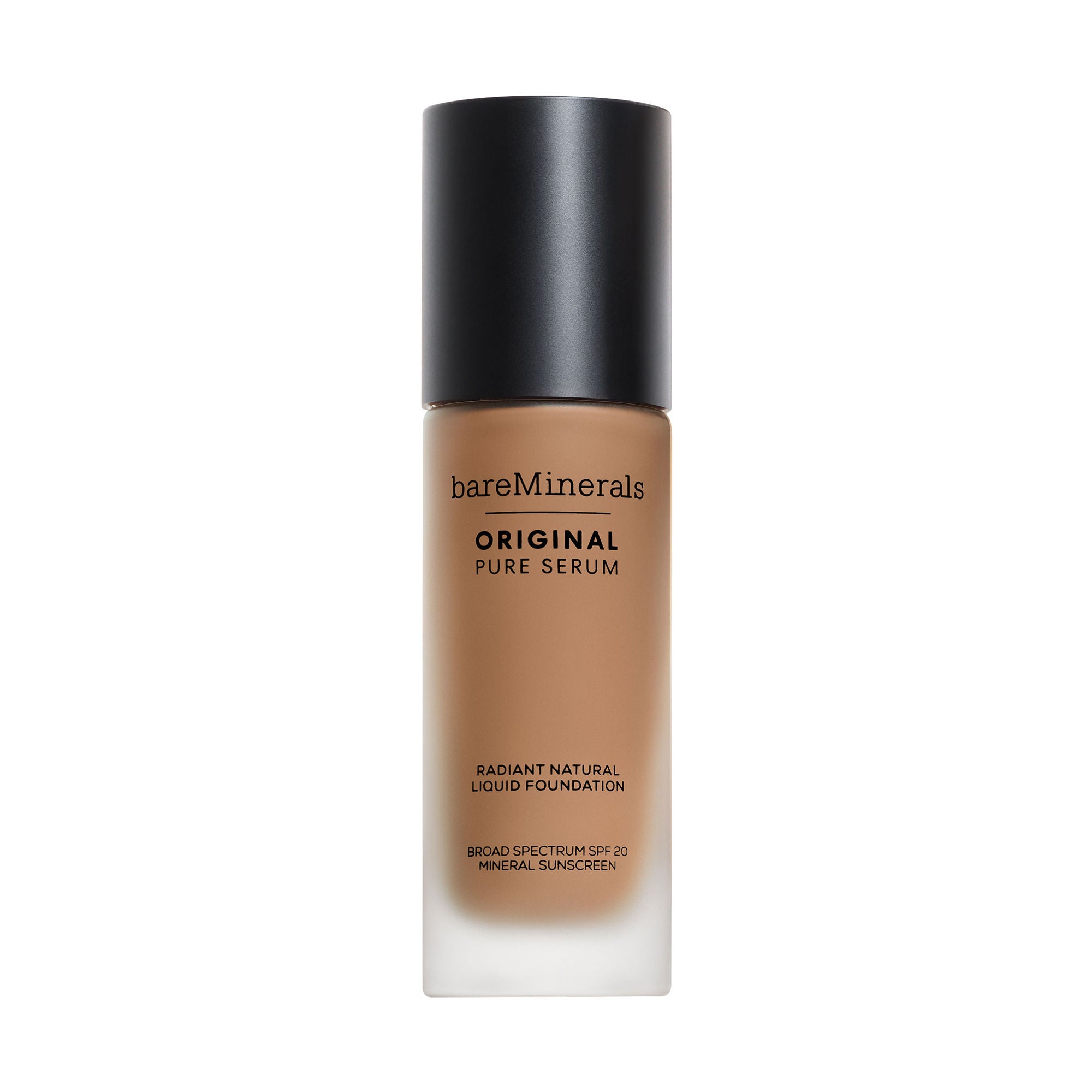 ORIGINAL Pure Serum Radiant Natural Liquid Foundation Mineral SPF 20 - Medium Deep Neutral 4