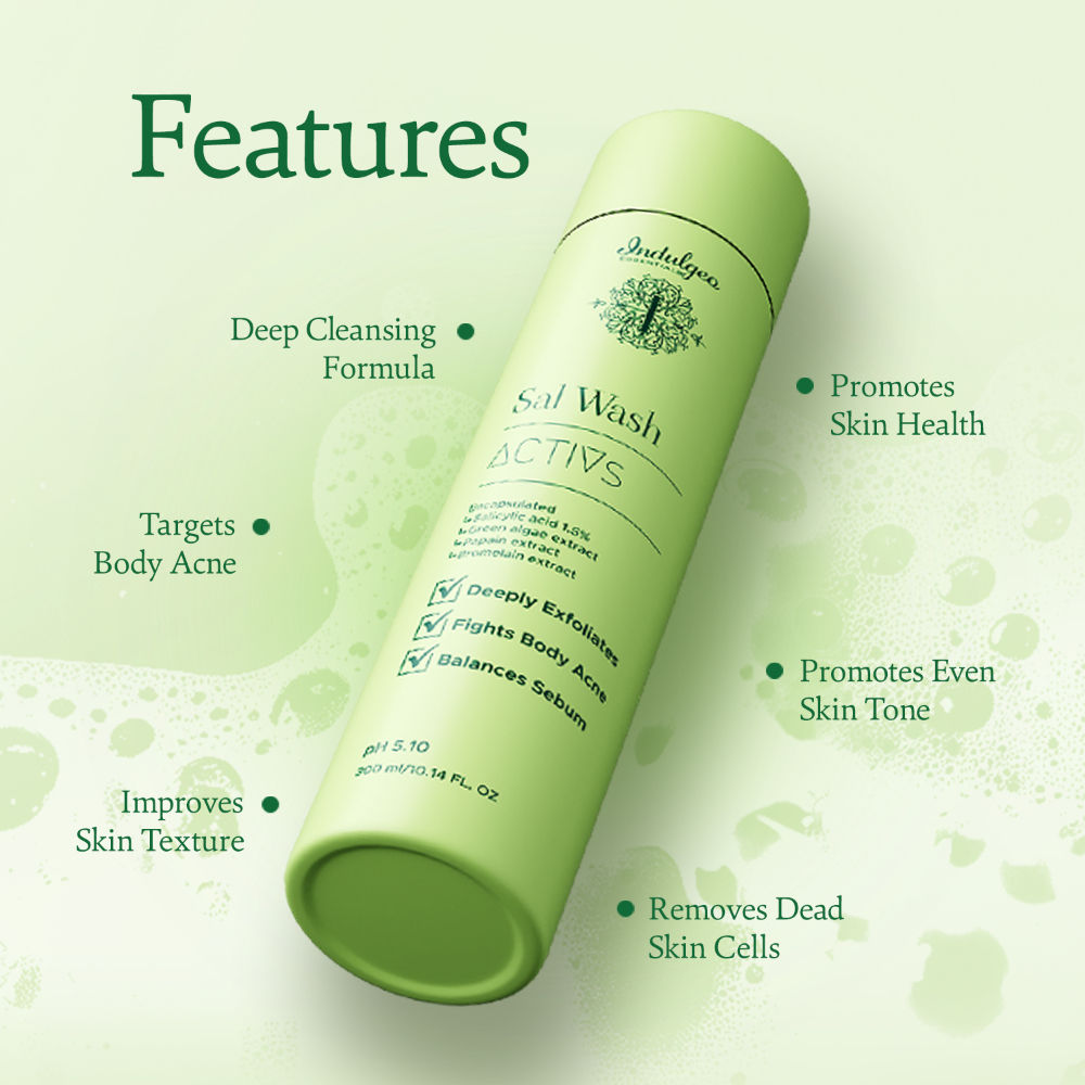 Sal Wash - Body Wash With Encapsulated Salicylic Acid 1.5% For Body Acne
