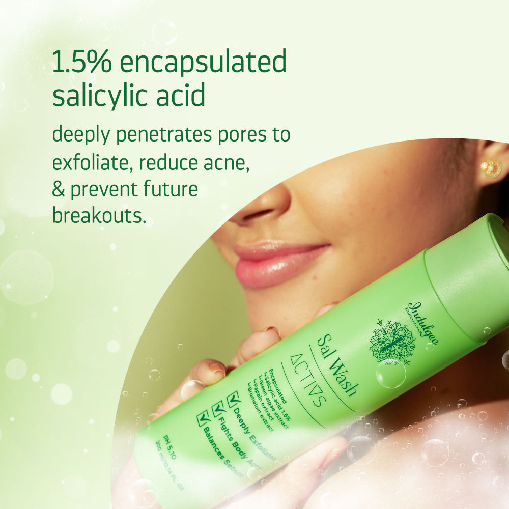 Sal Wash - Body Wash With Encapsulated Salicylic Acid 1.5% For Body Acne
