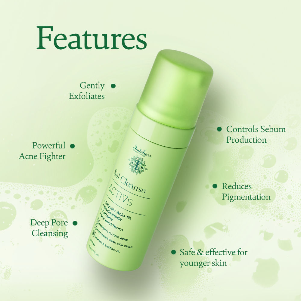 Sal Cleanse Activs - Salicylic Acid Foaming Face Wash
