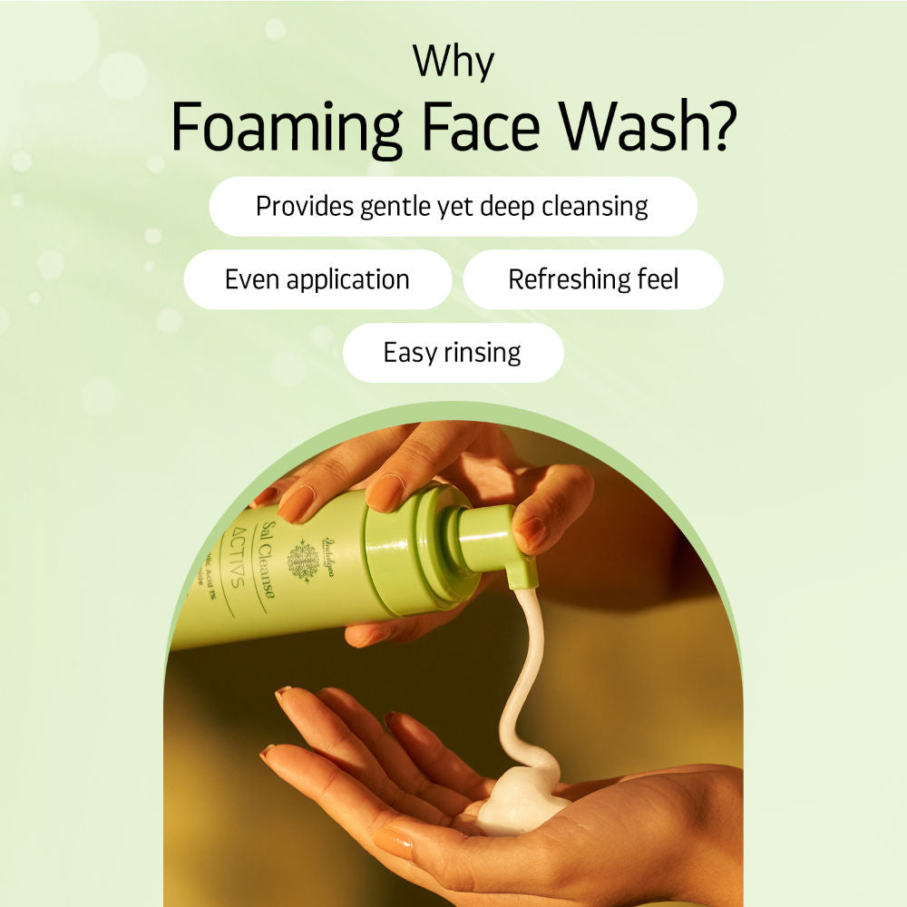 Sal Cleanse Activs - Salicylic Acid Foaming Face Wash