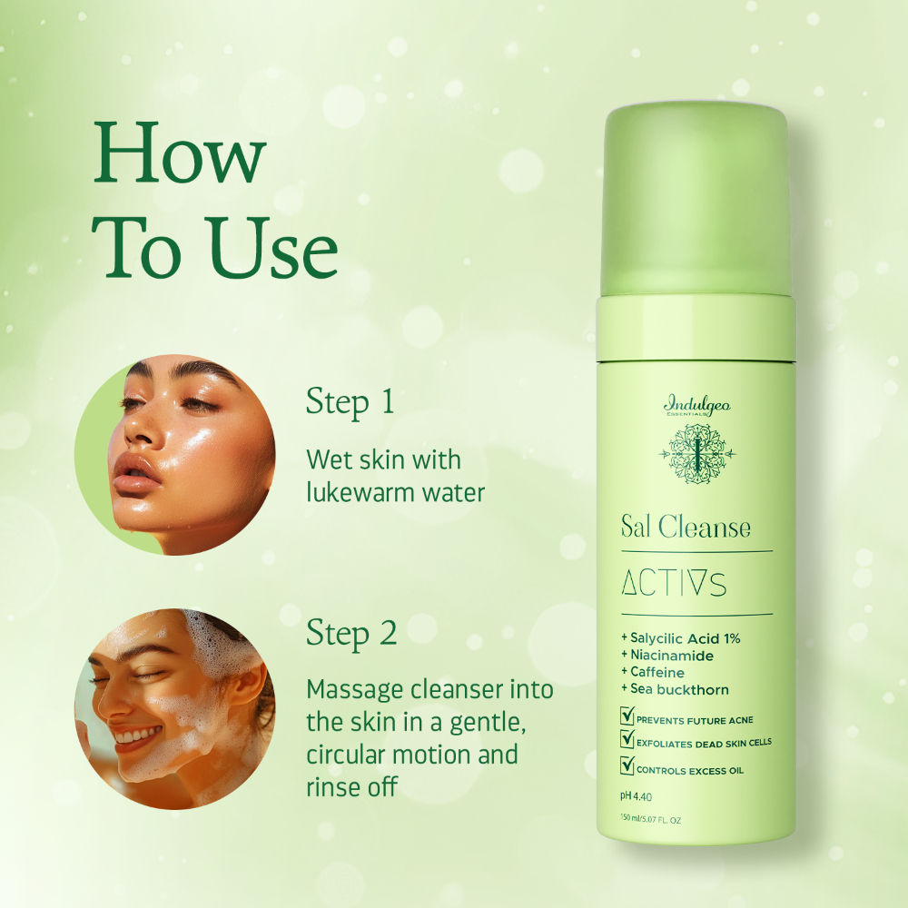 Sal Cleanse Activs - Salicylic Acid Foaming Face Wash