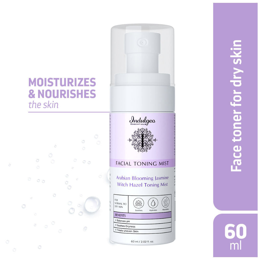 Arabian Blooming Jasmine Witch Hazel Toning Mist/Toner For Dry Skin