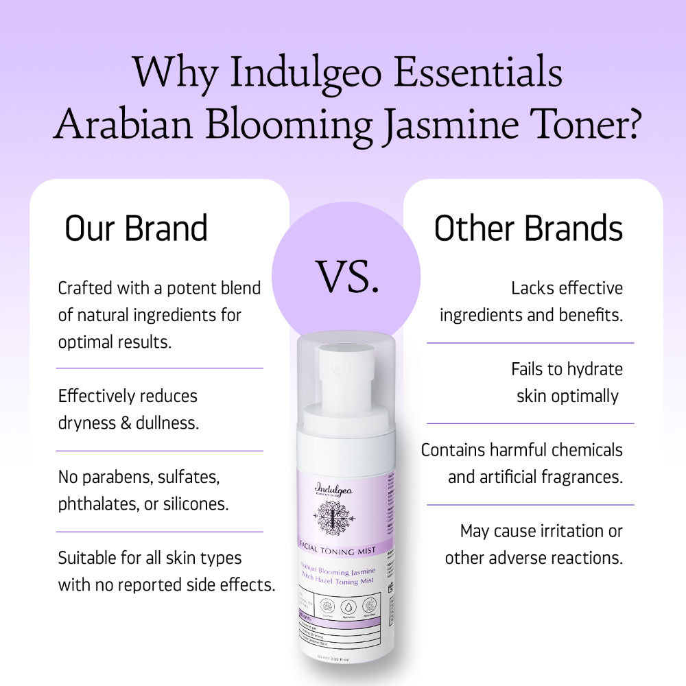 Arabian Blooming Jasmine Witch Hazel Toning Mist/Toner For Dry Skin
