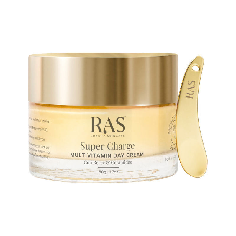 Super Charge Multivitamin Day Cream SPF 30 Infused With Ceramides & Goji Berry
