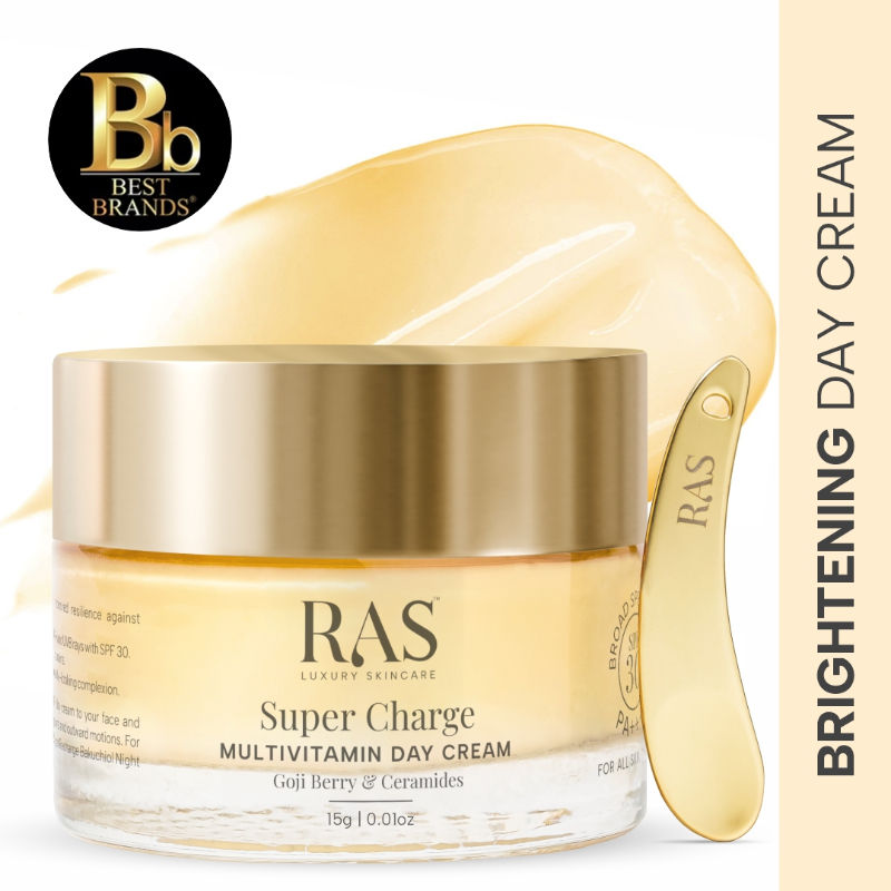 Super Charge Multivitamin Day Cream SPF 30 Infused With Ceramides & Goji Berry - 15 g