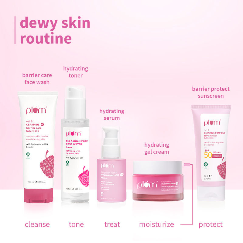 Bulgarian Rose And 1% Hyaluronic Acid Dew-It-Light Gel Cream