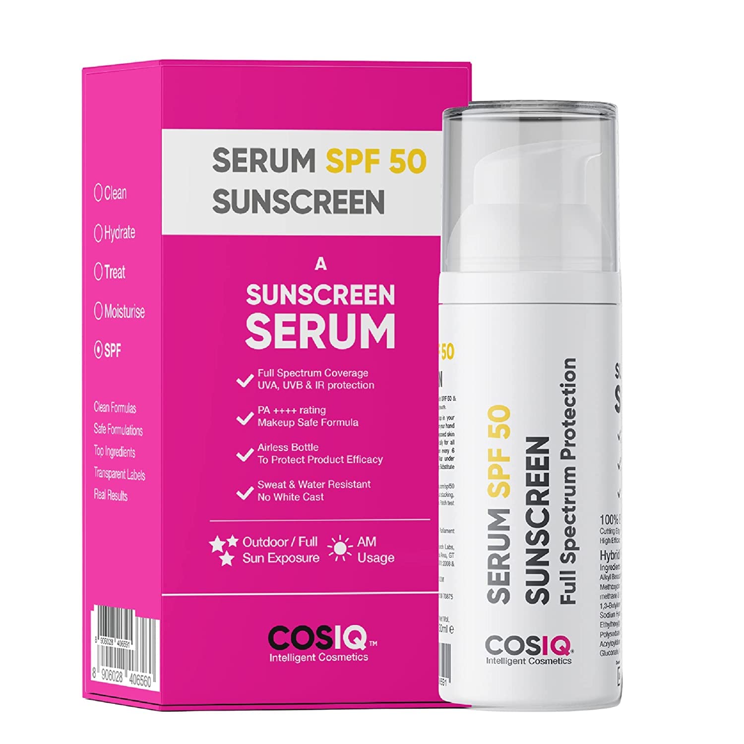 Spf-50 Outdoor Sunscreen Serum Spf 50 Pa++++