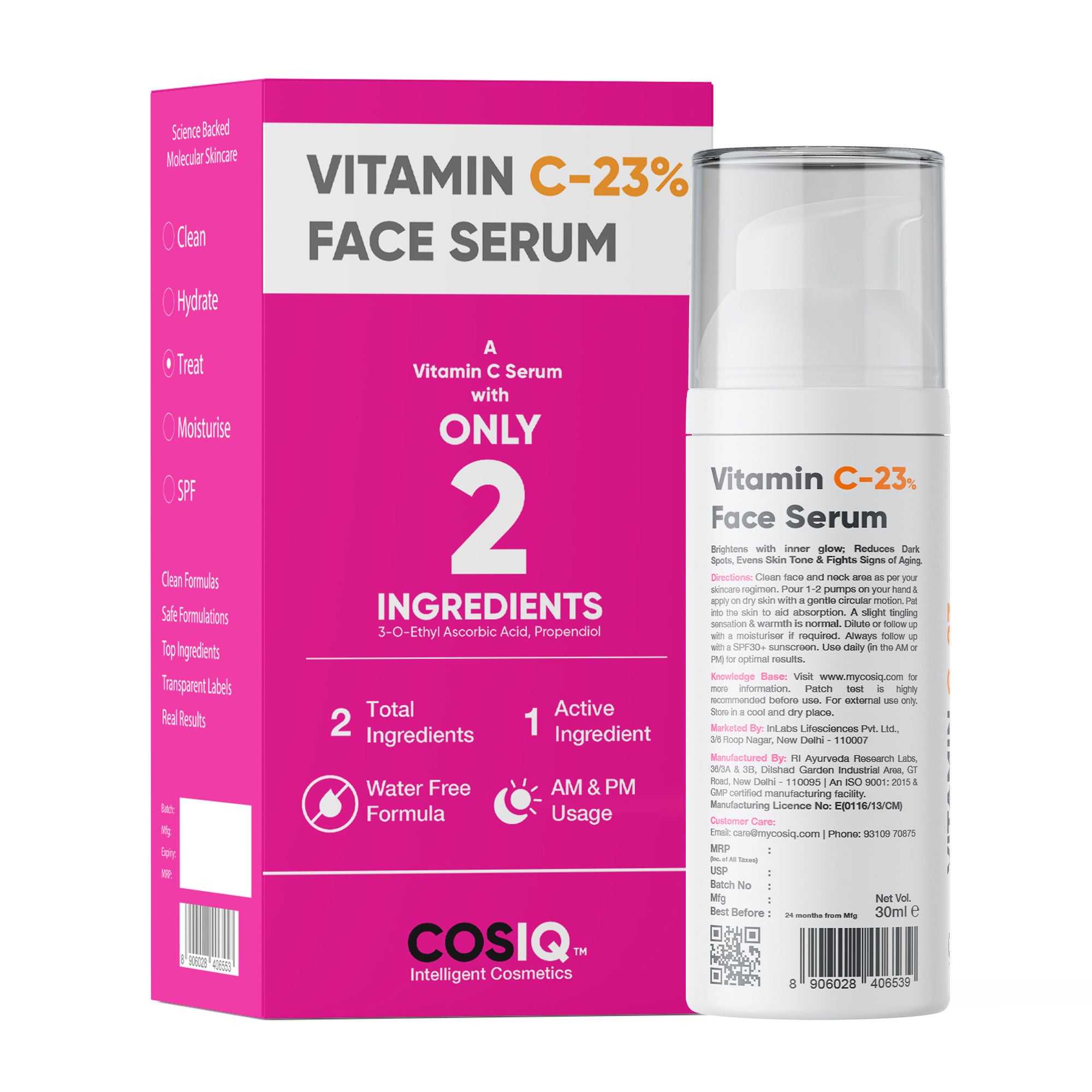 Vitamin C-23 Only 2 Ingredients Face Serum