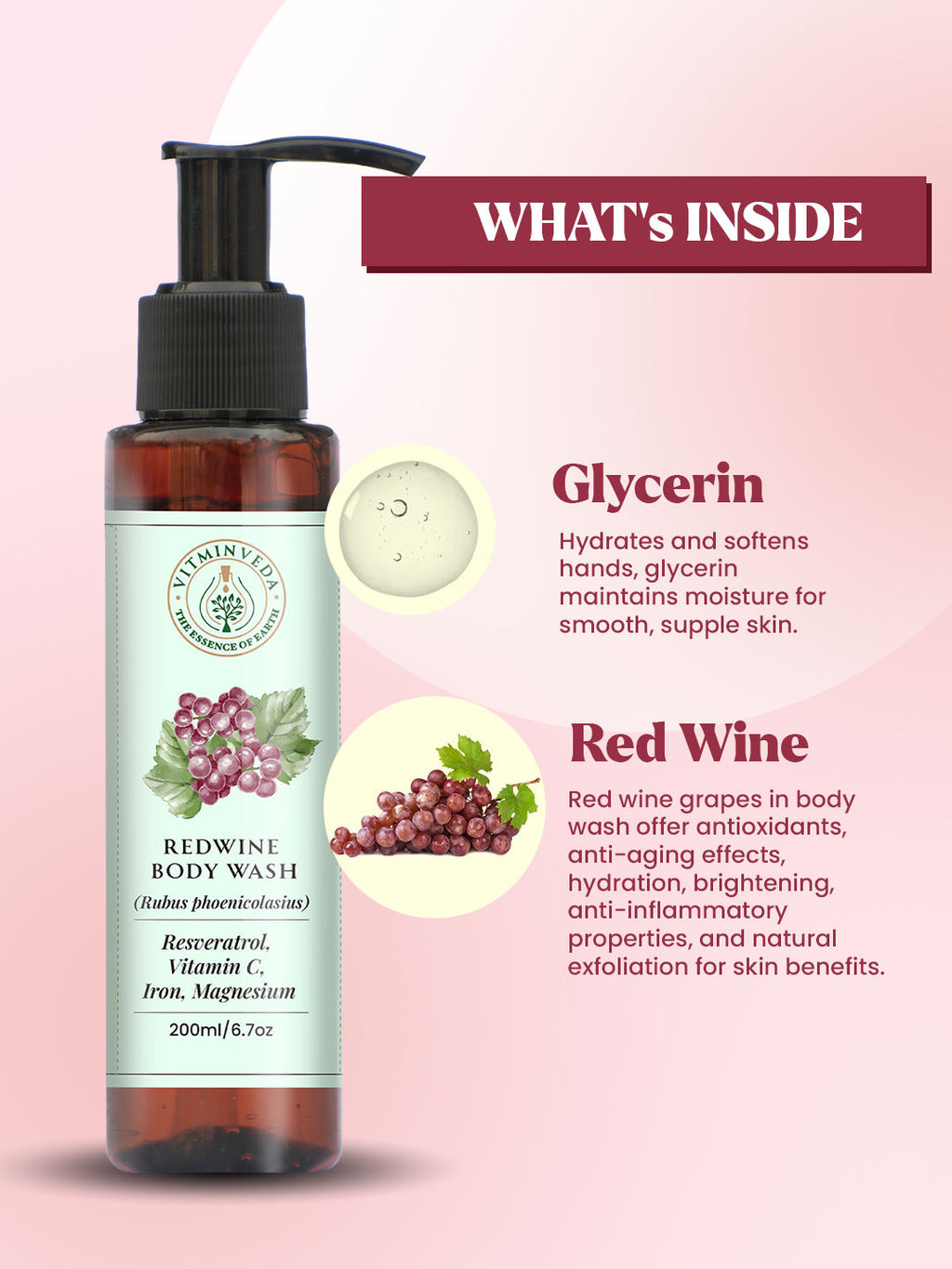 Ravishing Red Wine Body Wash