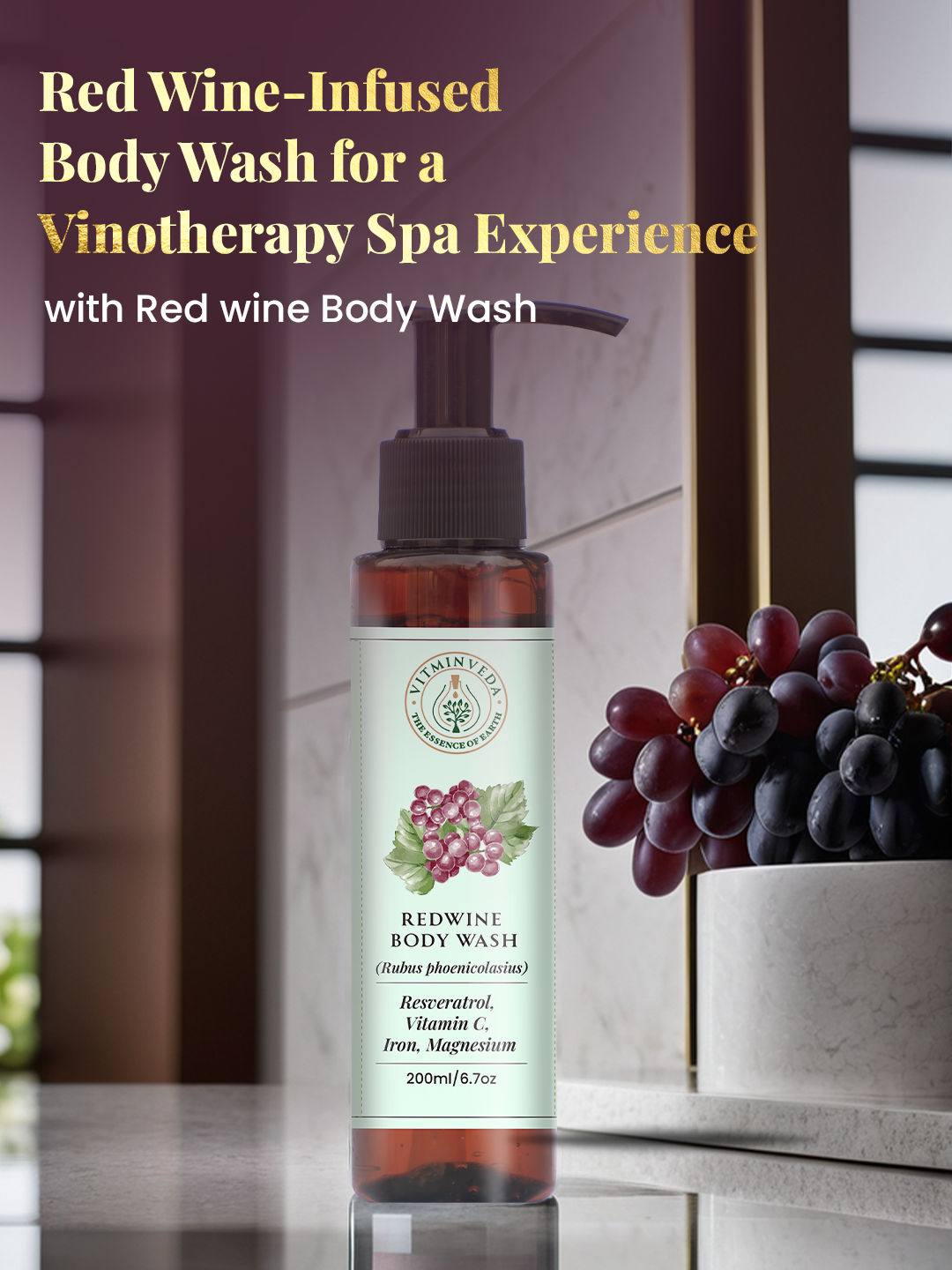 Ravishing Red Wine Body Wash