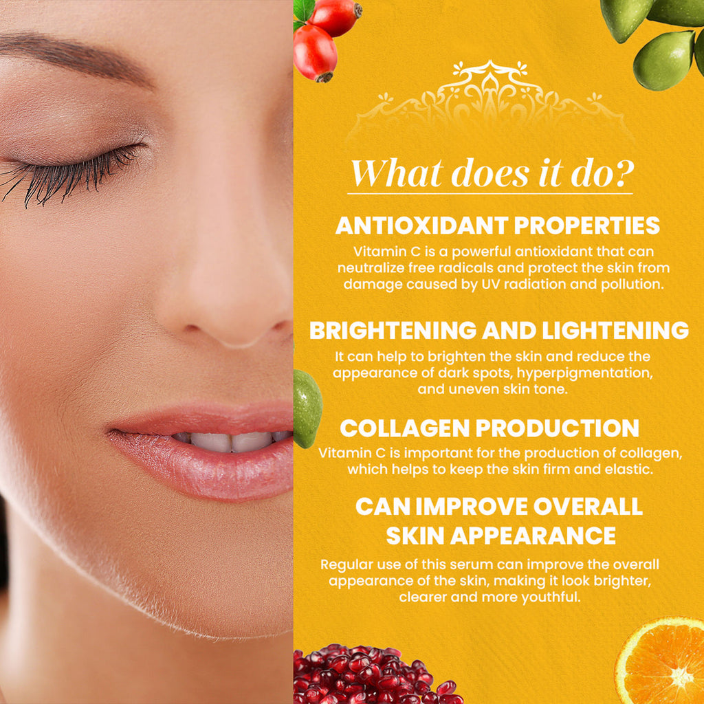 Vitamin C & B3 Face Serum For Natural Glow