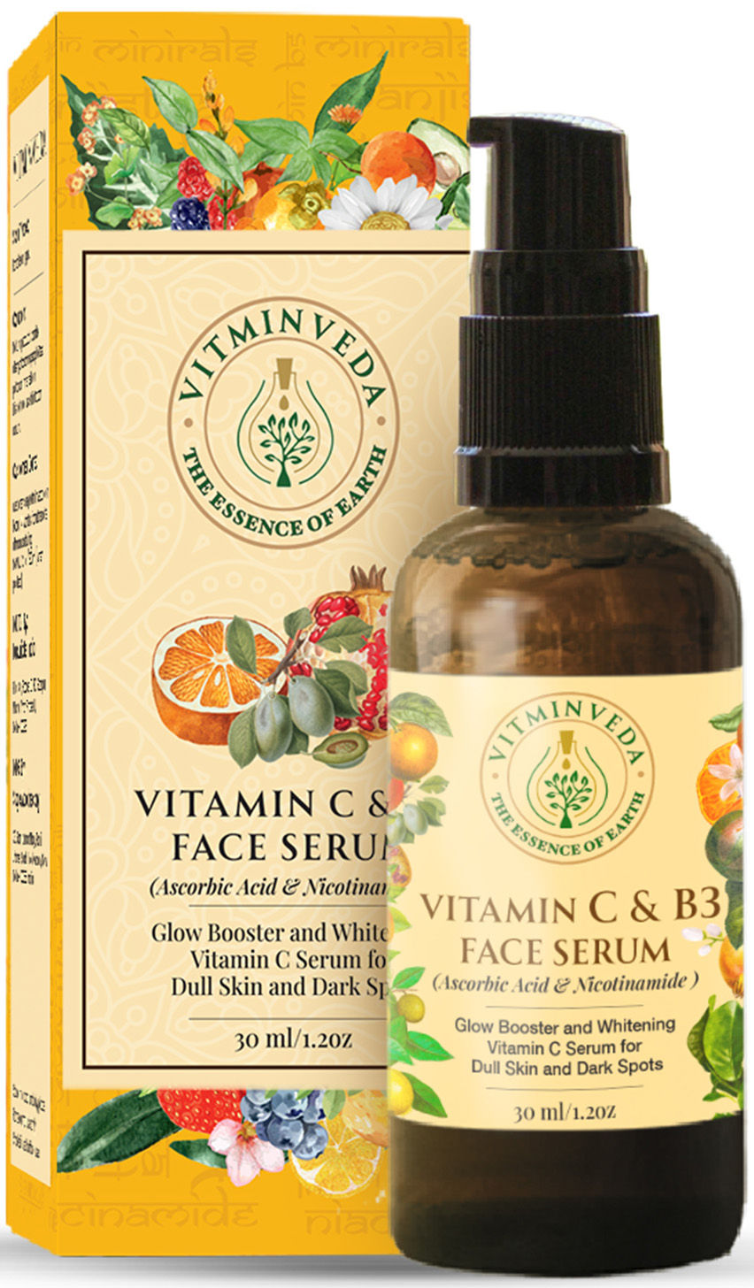Vitamin C & B3 Face Serum For Natural Glow