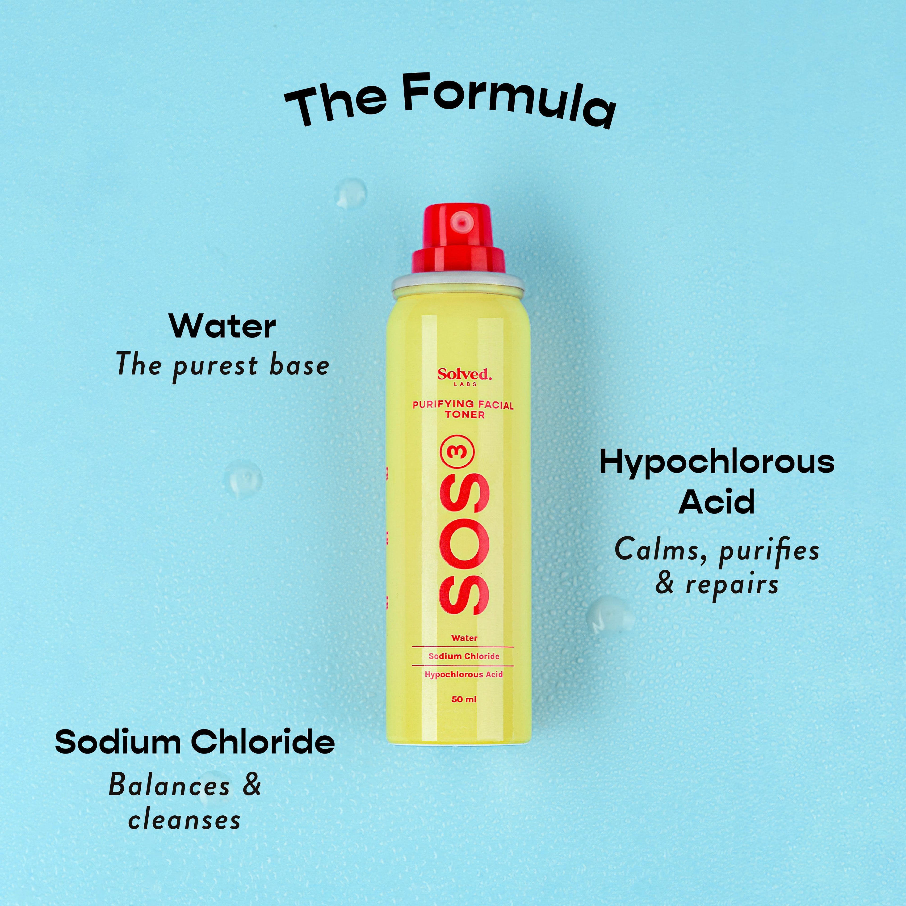 Sos3 Hypochlorous Acid Spray