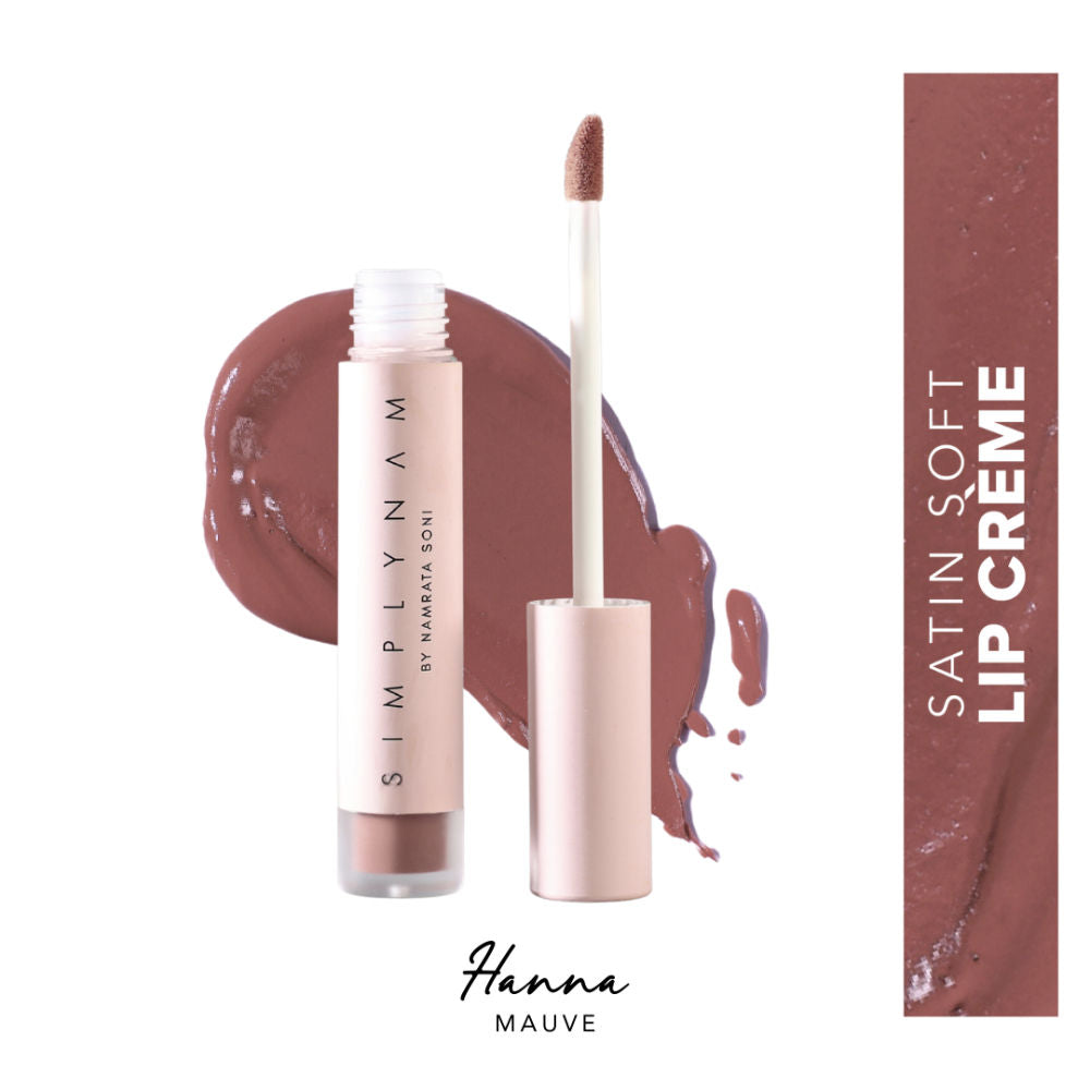 Satin Soft Lip Creme, Hydrating, Botanical Colour for Everyday Lips