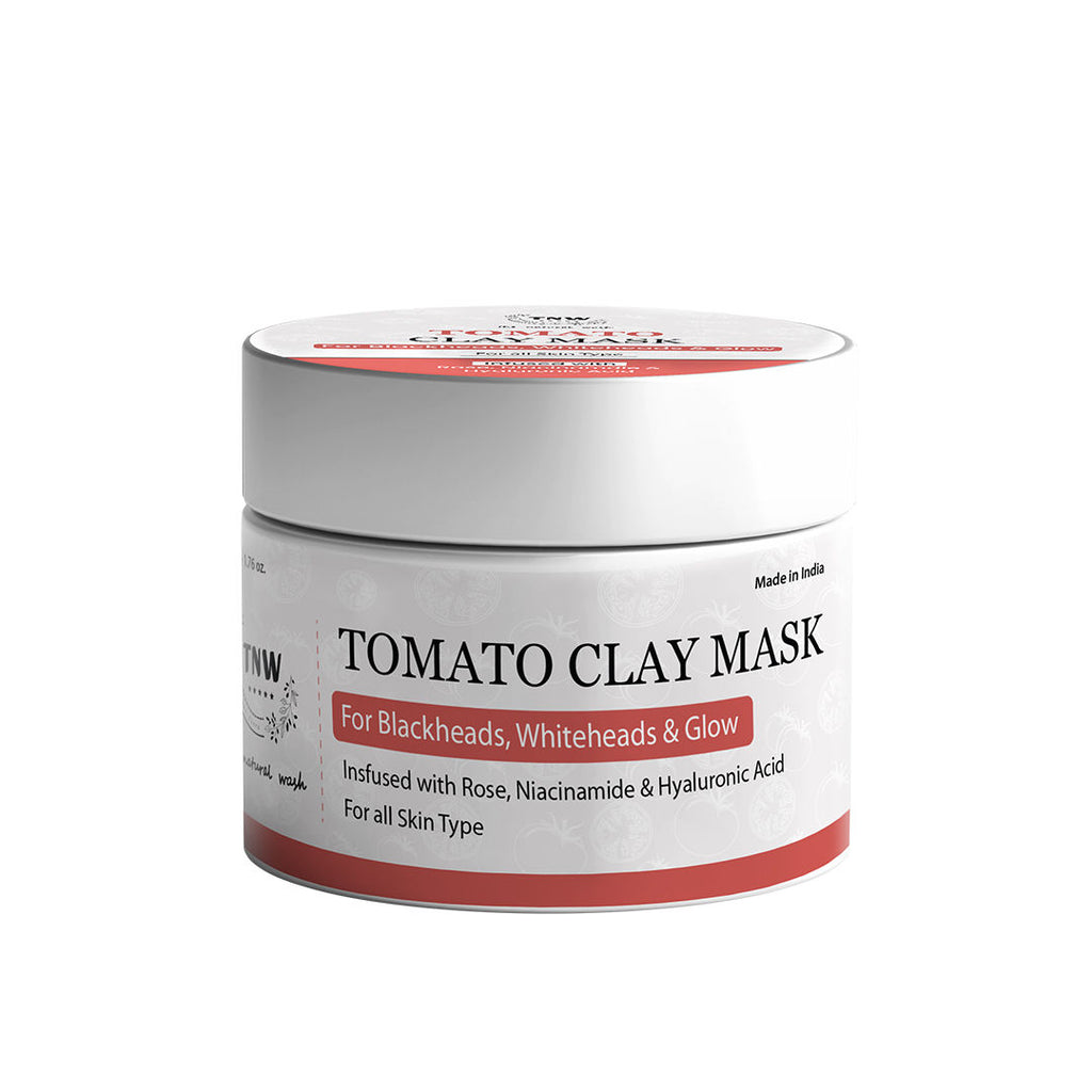 Tomato Clay Face Mask For Glowing Skin