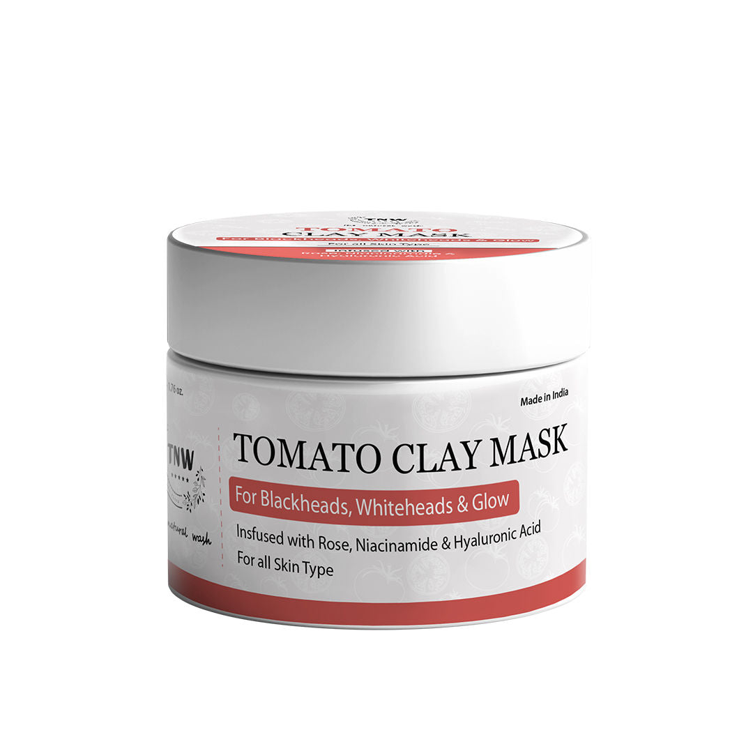 Tomato Clay Face Mask For Glowing Skin
