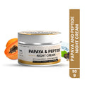 Papaya & Peptide Night Cream For Repairing Skin With Hyaluronic Acid