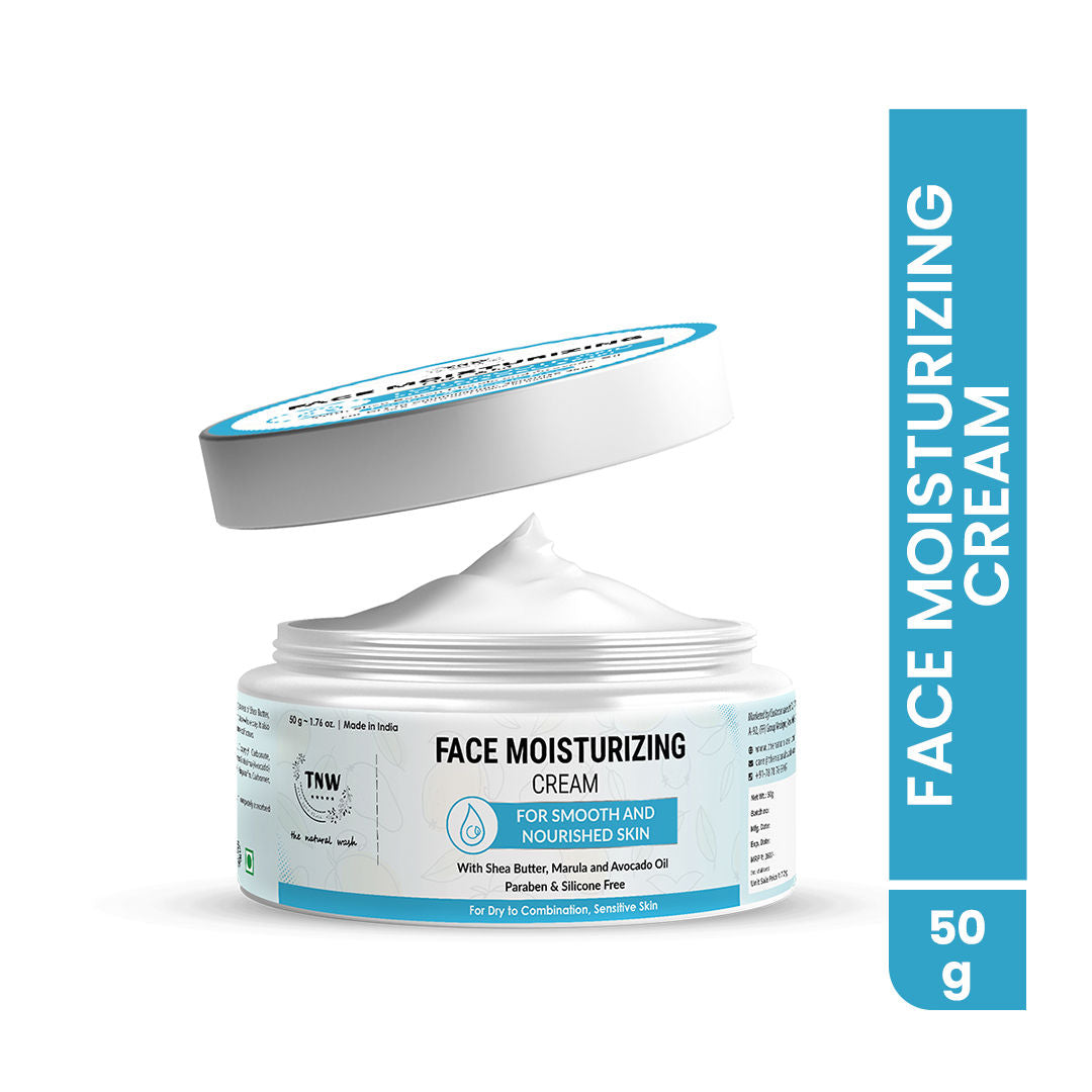 Face Moisturizing Cream With Shea Butter For Dry And Sensitive Skin